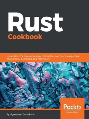 cover image of Rust Cookbook
